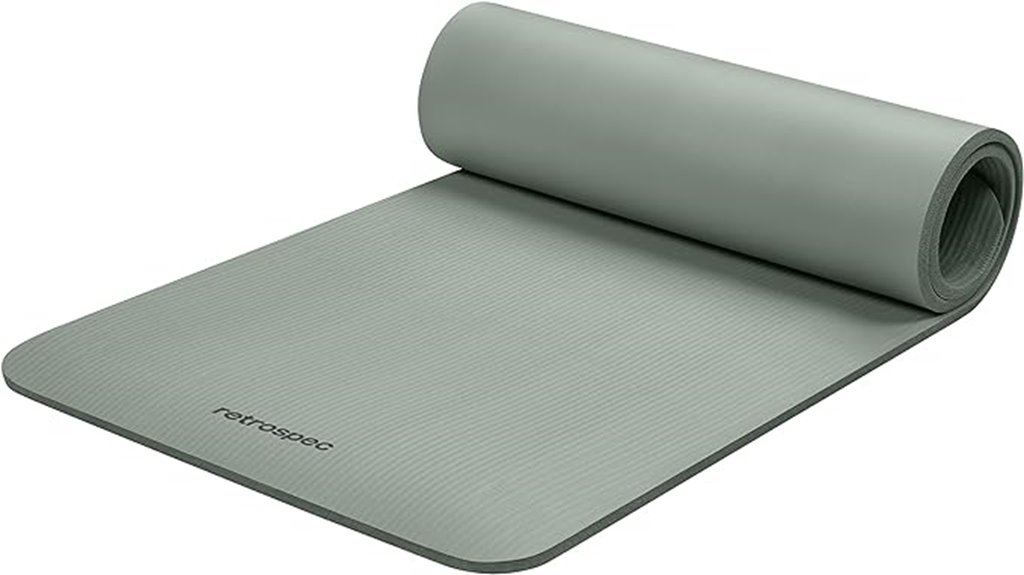 thick non slip workout mat