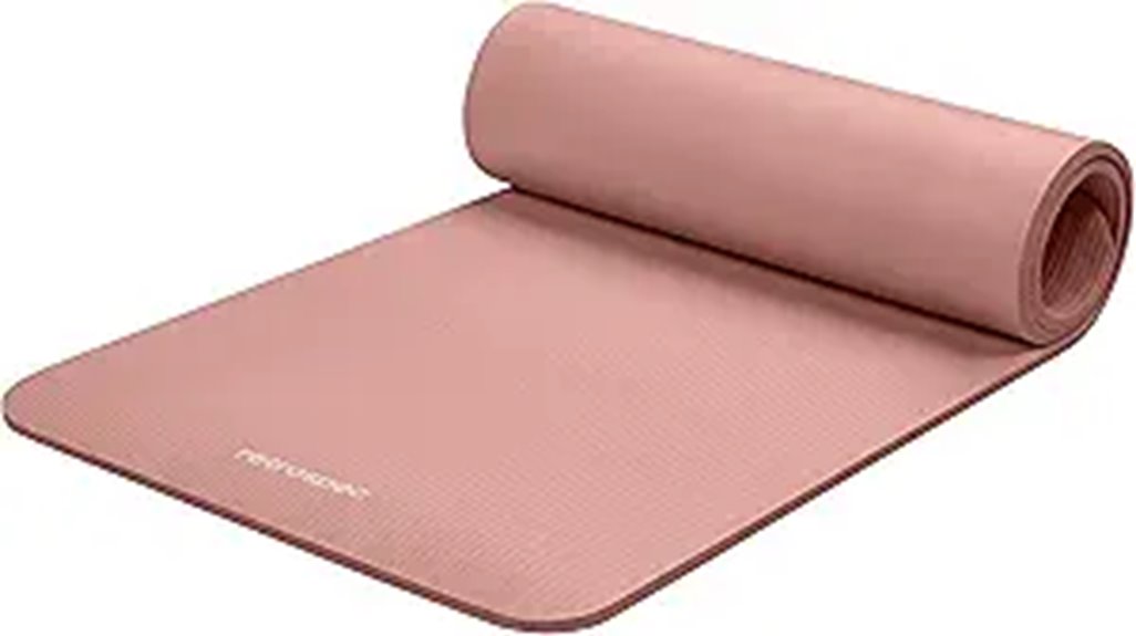 thick non slip yoga mat