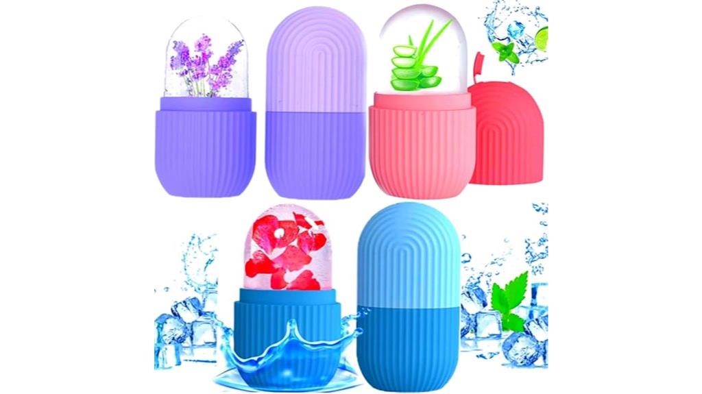 three pack cooling massage rollers