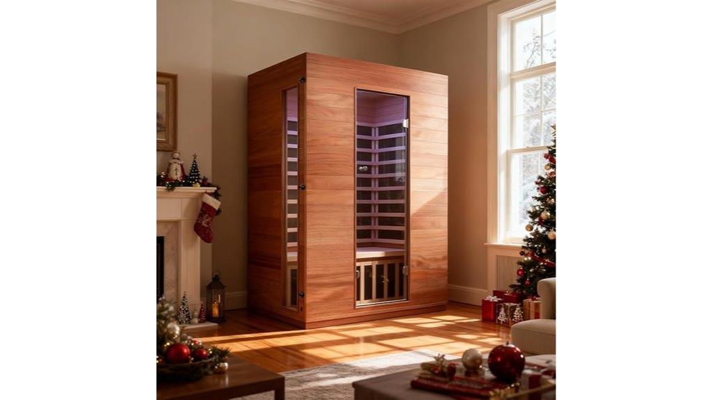 three person infrared sauna