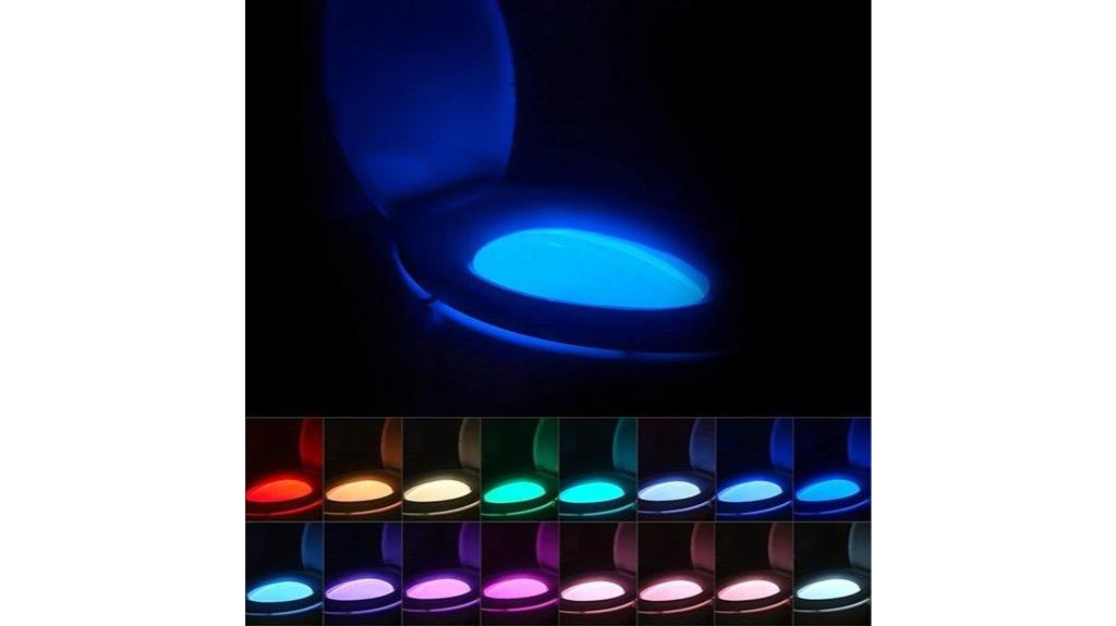 toilet night light with motion