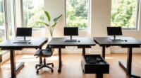 top cable management desks