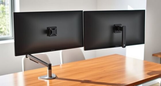 top dual monitor mounts