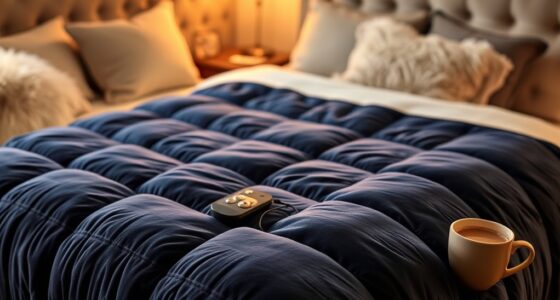 top king size dual control blankets