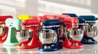 top kitchenaid mixer colors