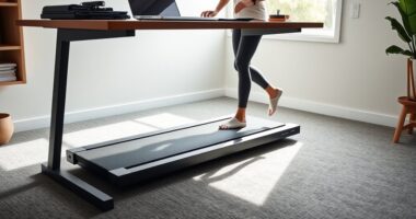 top under desk treadmills