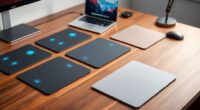 top wireless charging desk mats