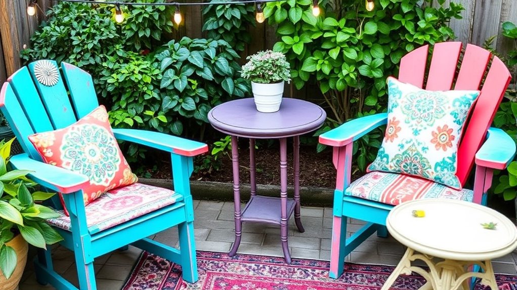 transform old furniture creatively