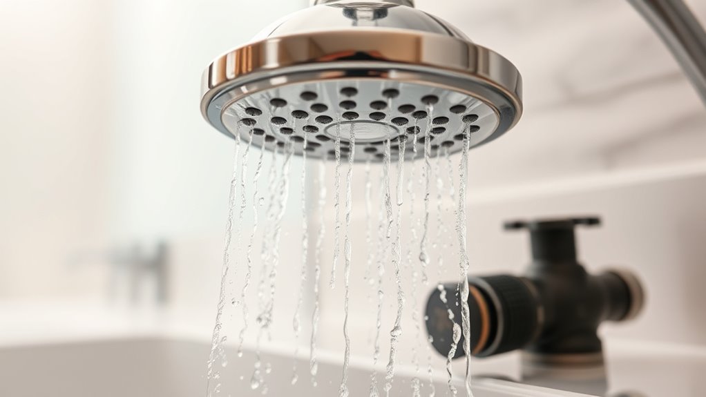troubleshoot low shower pressure