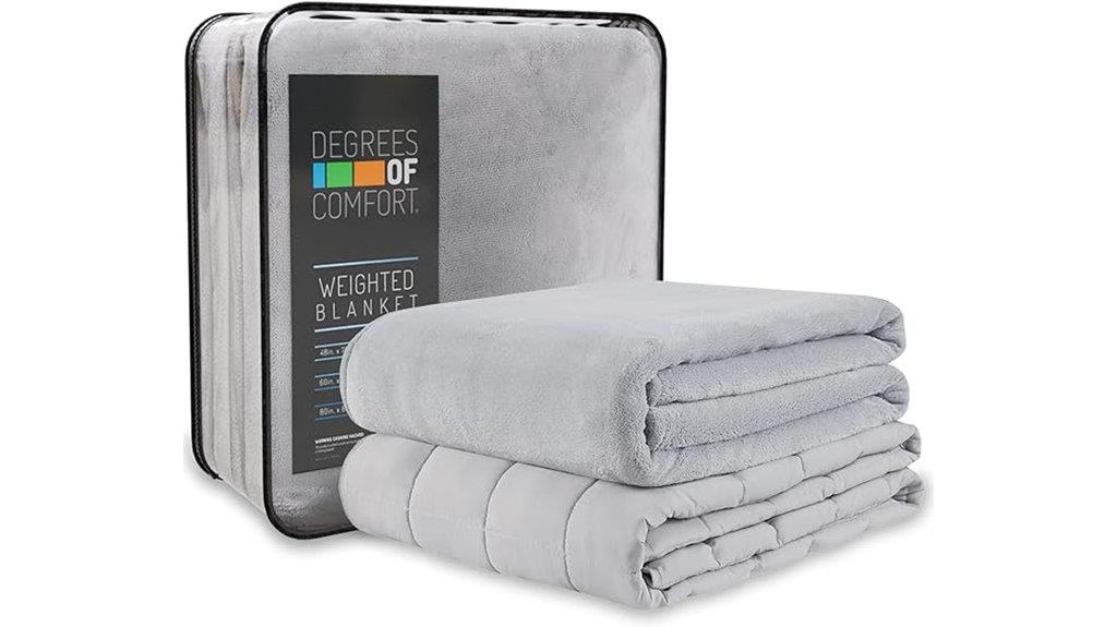 twin size 15 lb blanket