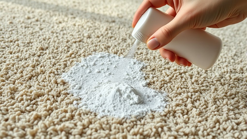 use baking soda for freshness