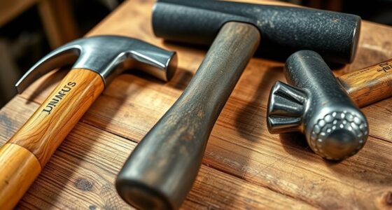 variety of hammers for tasks