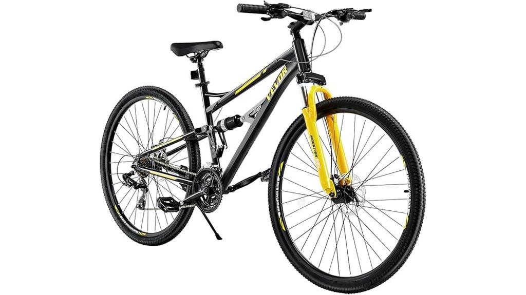variety of mountain bike sizes