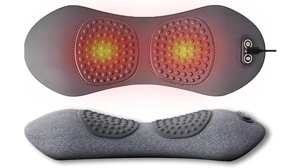 versatile heated lumbar pillow
