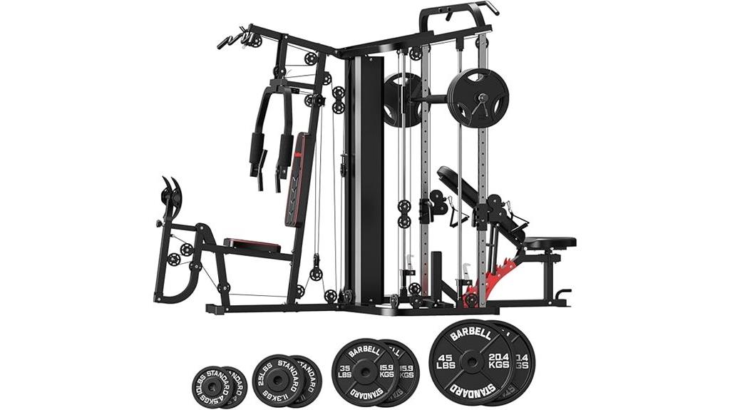 versatile home gym station