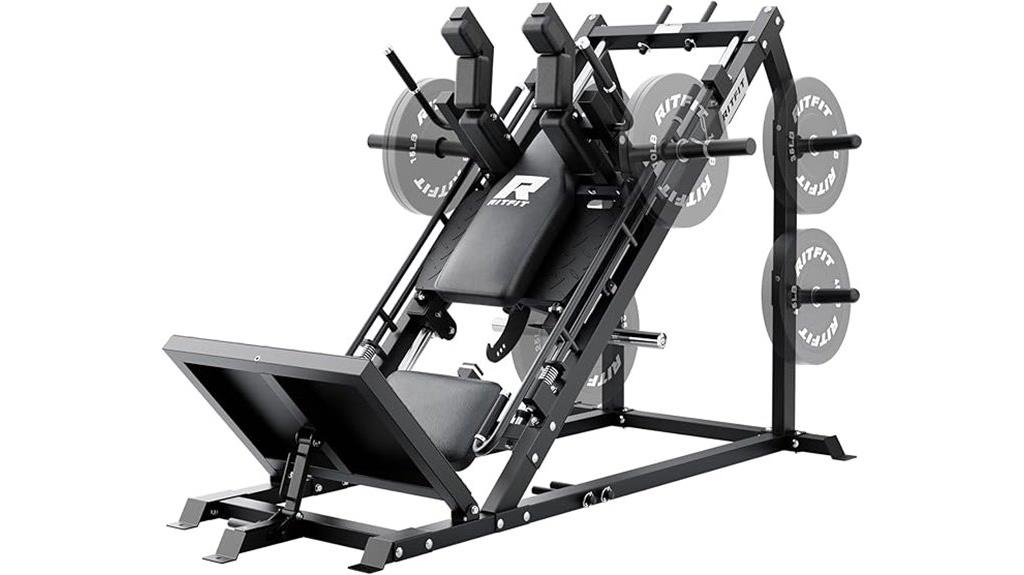 versatile leg press machine