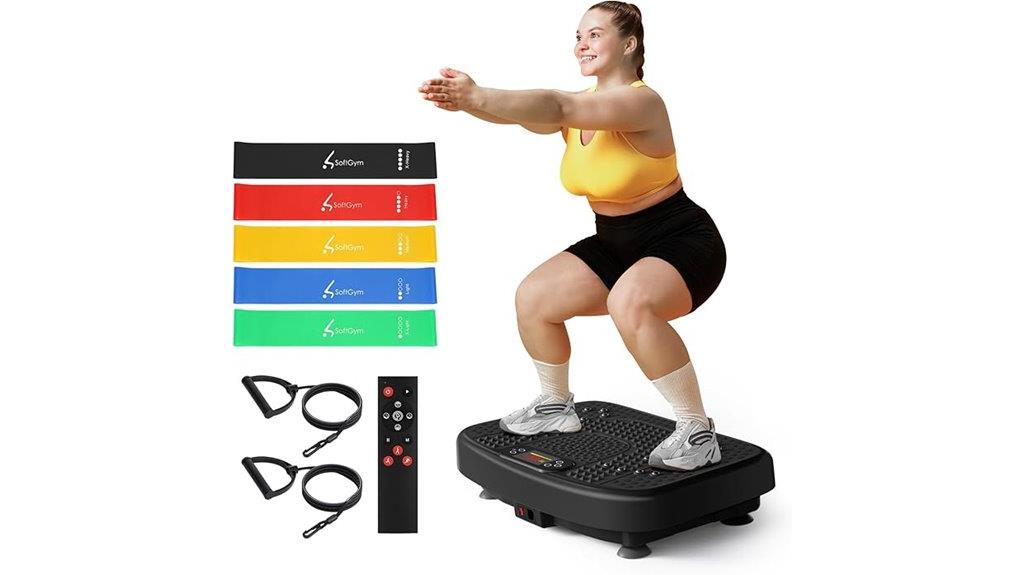 vibration plate resistance bands