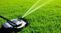 water and mow properly