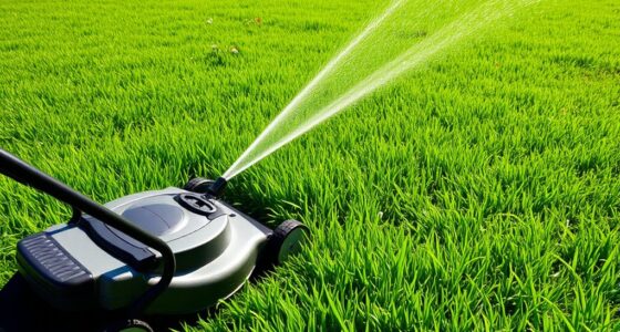 water and mow properly