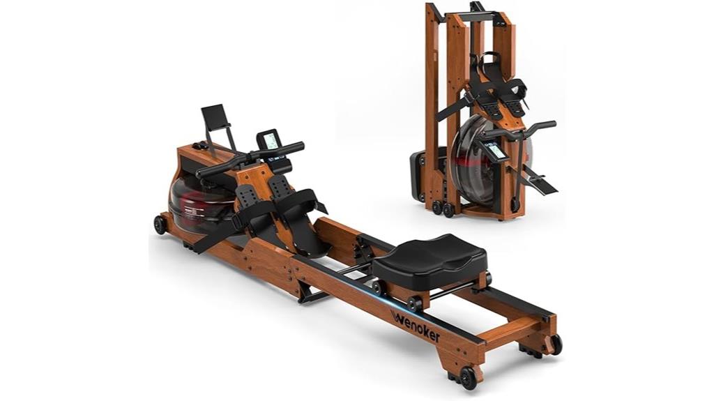 water based home rowing machine