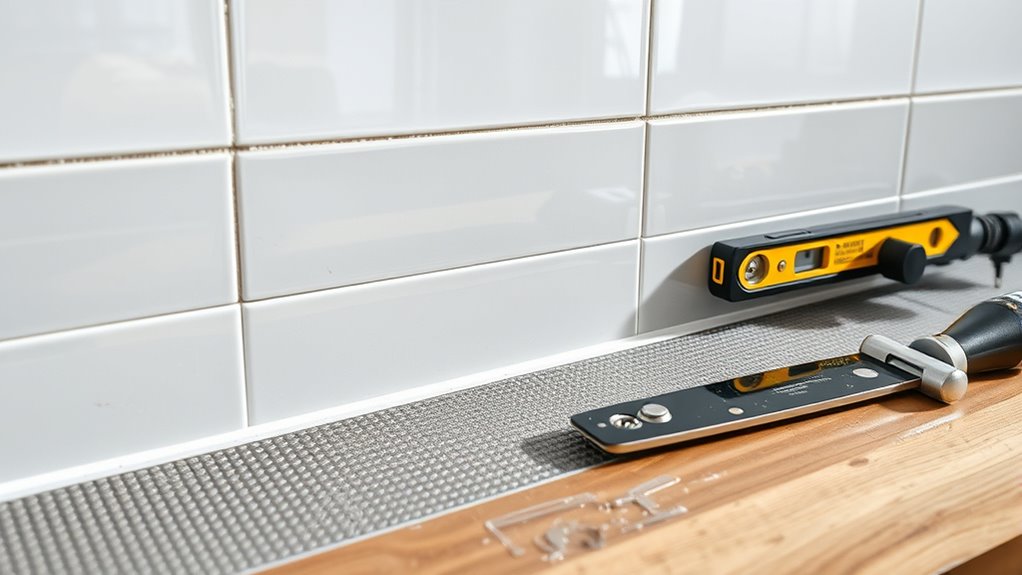 waterproof wall protection installation