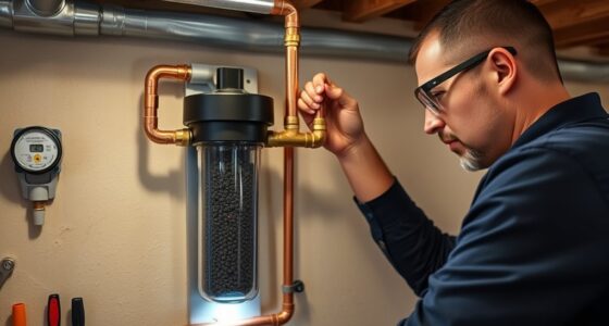 whole house water filter installation