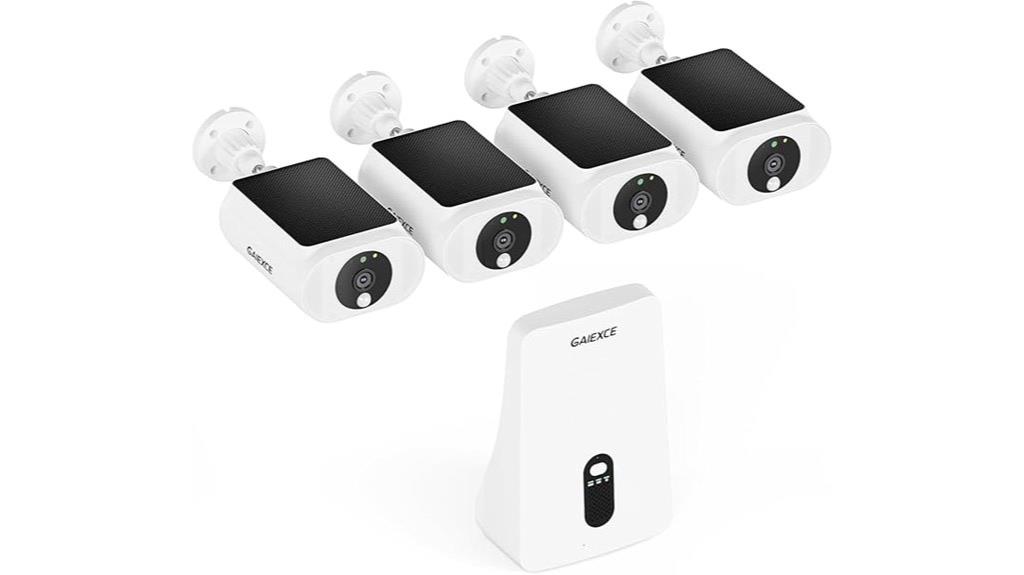 wireless outdoor solar security