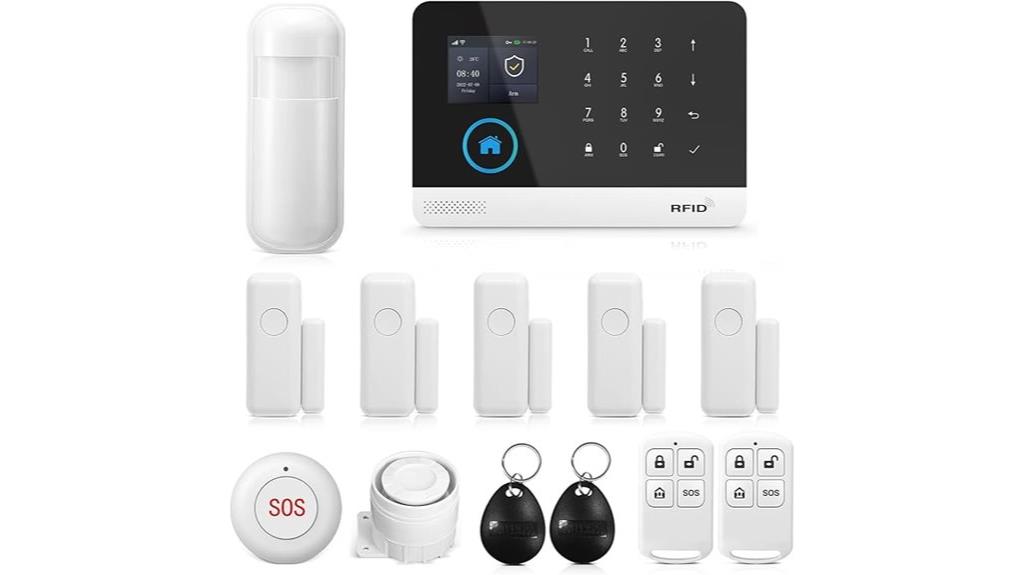 wireless security system kit