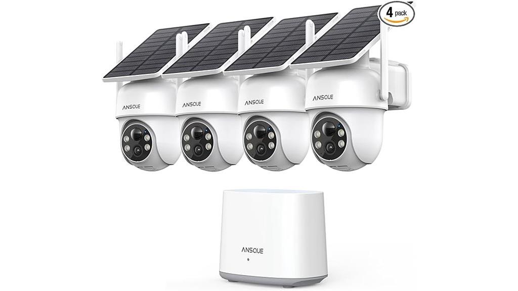 wireless solar security system