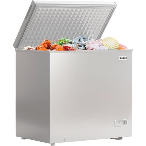 TABU 10 Cu Ft Chest Freezer with Basket
