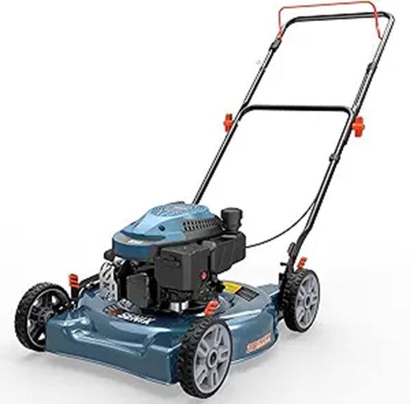 SENIX 144cc Gas Lawn Mower 20-Inch 4-Cycle