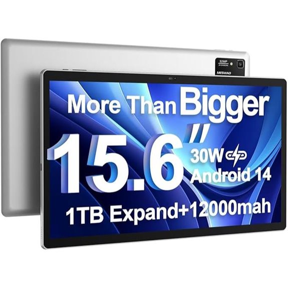 15 6 android tablet with 12k battery