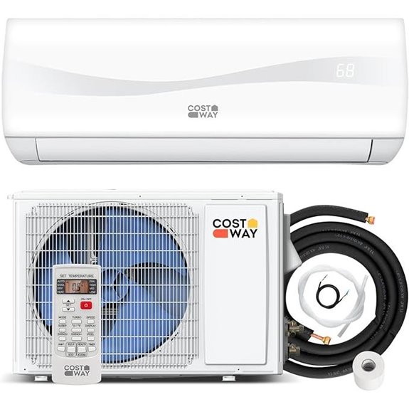 Costway 18000BTU Ductless Mini Split AC & Heater