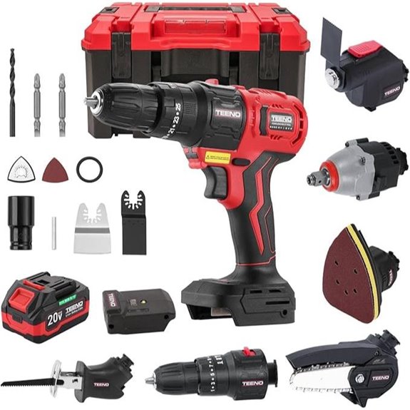 20V Cordless Multi-Tool Kit with Accessories