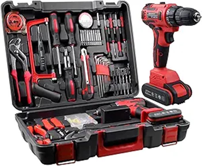 Jar-Owl 21V Brushless Cordless Drill Set