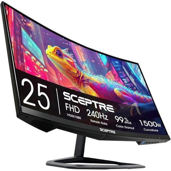 24 5 inch curved gaming monitor