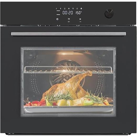24 inch convection electric oven