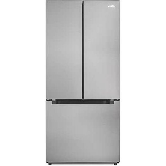 KoolMore 30-Inch French Door Refrigerator with Deep Freezer