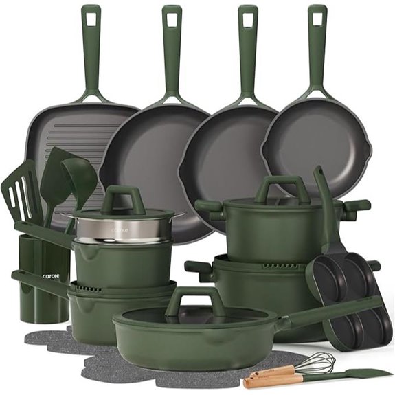 CAROTE 31-Piece Nonstick Pots and Pans Set