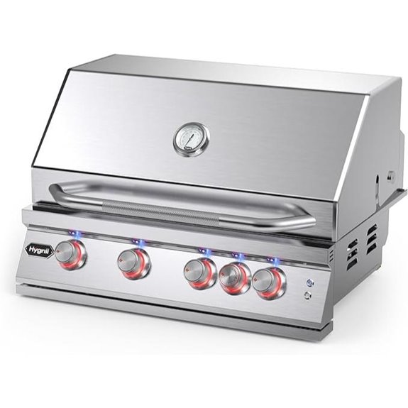 32 inch stainless steel grill