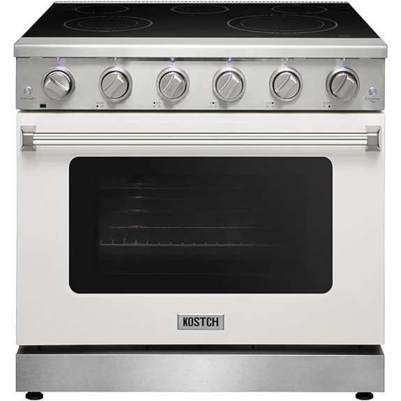 36-Inch Electric Range with Convection Oven