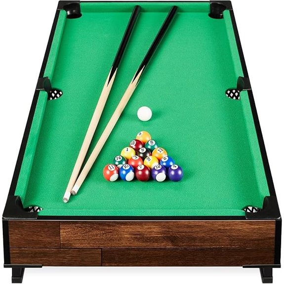 Best Choice 40in Tabletop Pool Billiard Game Set