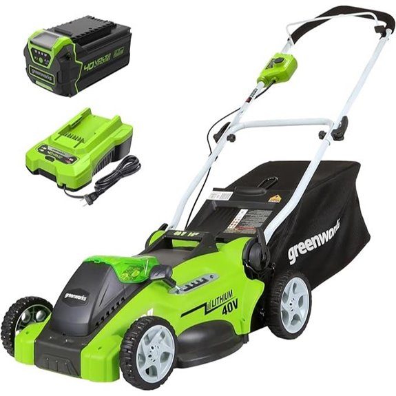 Greenworks 40V Cordless Lawn Mower with Battery