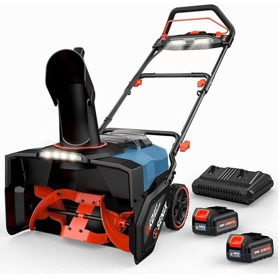 SENIX 40V Max Cordless Snow Blower with LED Lights