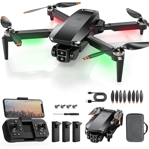 4K Camera Drone with 60-Min Flight and Gesture Control