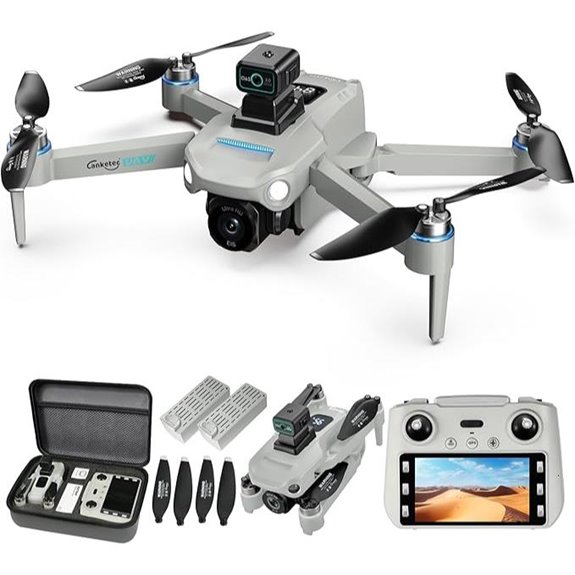4K Camera Drone with GPS Foldable 60 Min Flight