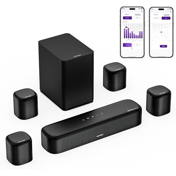 ULTIMEA 7.1ch Dolby Atmos Sound Bar with Subwoofer