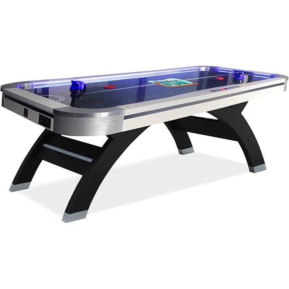 Freetime Fun 7ft LED Air Hockey Table