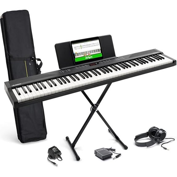 88 key beginner digital piano