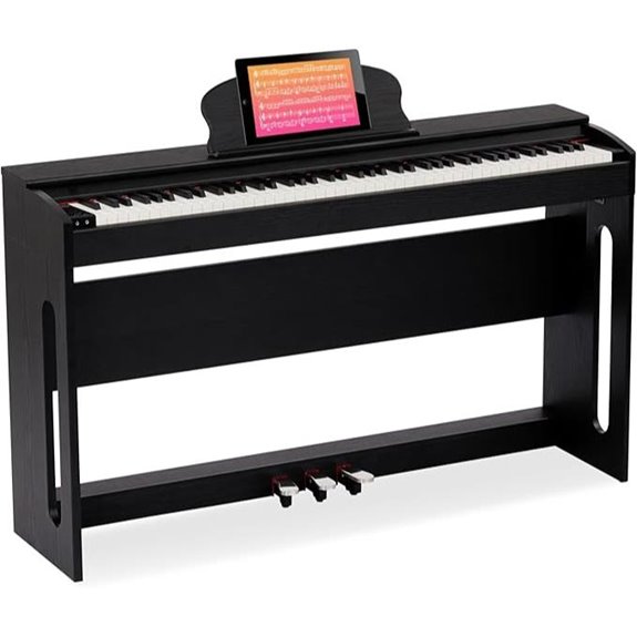 88 key digital piano set